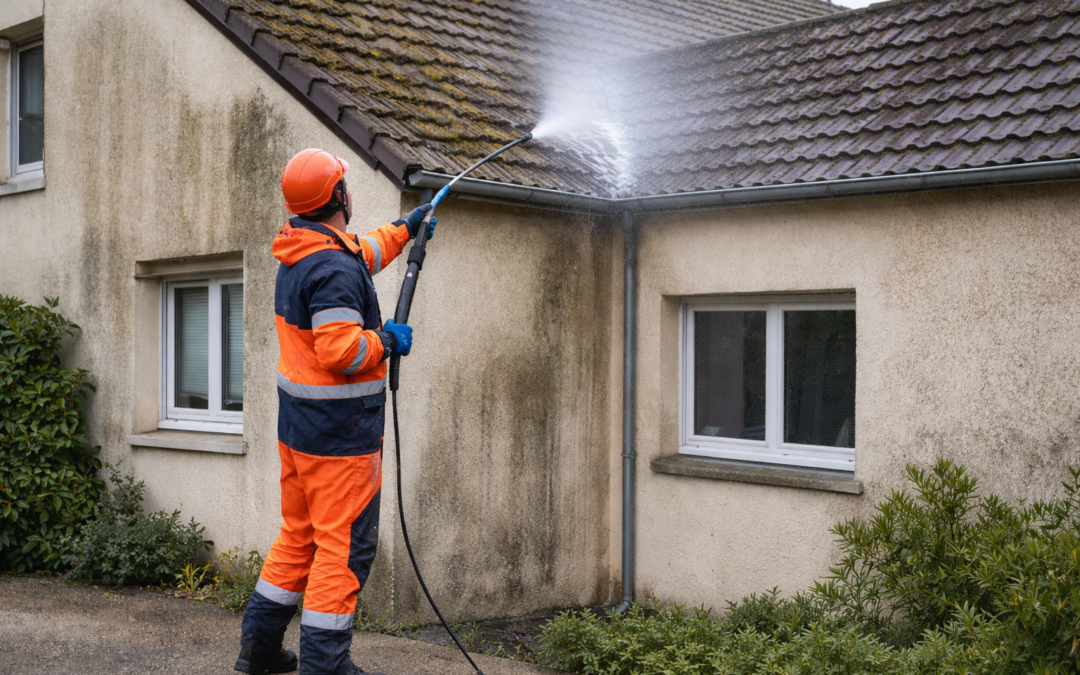 Pourquoi nettoyer régulièrement sa façade ?